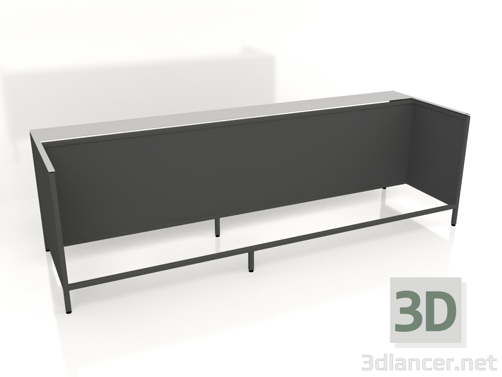 3D modeli Ada V1 (inişli) 120 çerçeve 5'te (siyah) - önizleme