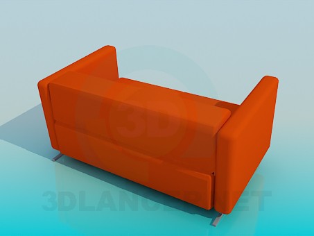 3d модель Диван – превью 3d модель Диван – превью