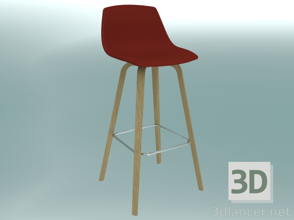 3D modeli Bar sandalyesi MIUNN (S105 H75 deri) - önizleme