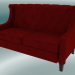 Modelo 3d Barister do sofá (vermelho) - preview