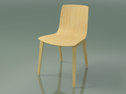 Cadeira 3910 (4 pernas de madeira, bétula natural)
