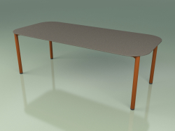 Folded dining table 030 (Metal Rust)