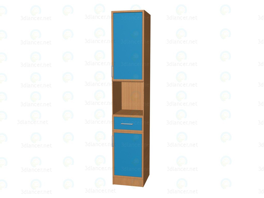 3d model Section 2 doors, 1 box K227 - preview