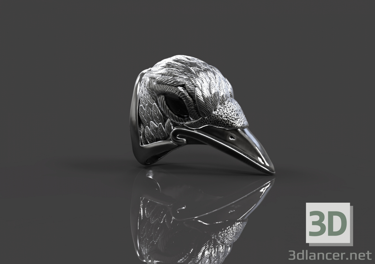 Anillo del cuervo 3D modelo Compro - render