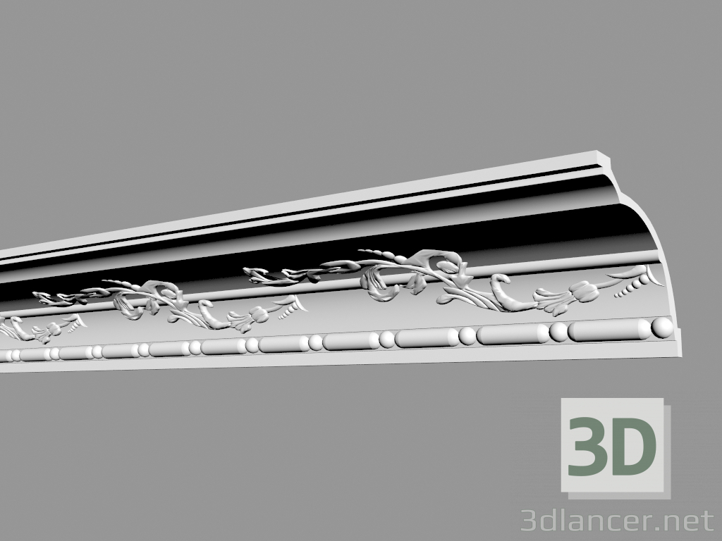 modello 3D Cornice C1022 - anteprima