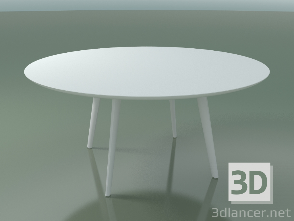 modello 3D Tavolo rotondo 3502 (H 74 - P 160 cm, M02, L07) - anteprima
