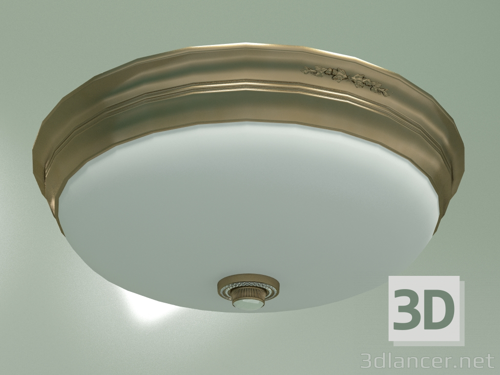modello 3D Lampada da soffitto BELLAGIO BEL-PL-3 (P) 470-CR - anteprima