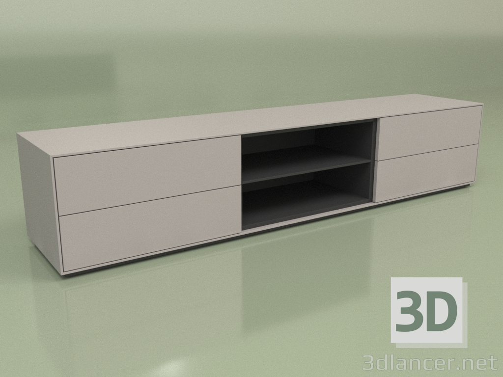 modello 3D Porta TV Idea 4W2 (4) - anteprima