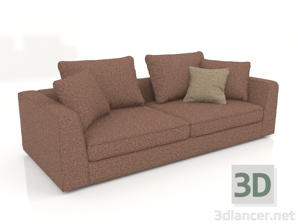 3D Modell Cartier Sofa 2 (Bengasi 10) - Vorschau