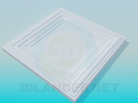 3d model Ceiling outlet - preview 3d model Ceiling outlet - preview