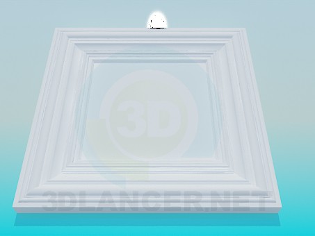 3d model Ceiling outlet - preview 3d model Ceiling outlet - preview