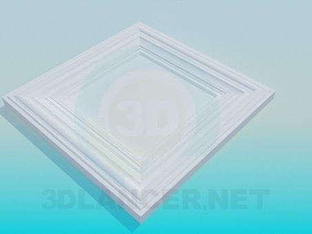3d model Ceiling outlet - preview 3d model Ceiling outlet - preview