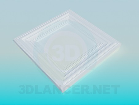 3d model Ceiling outlet - preview 3d model Ceiling outlet - preview
