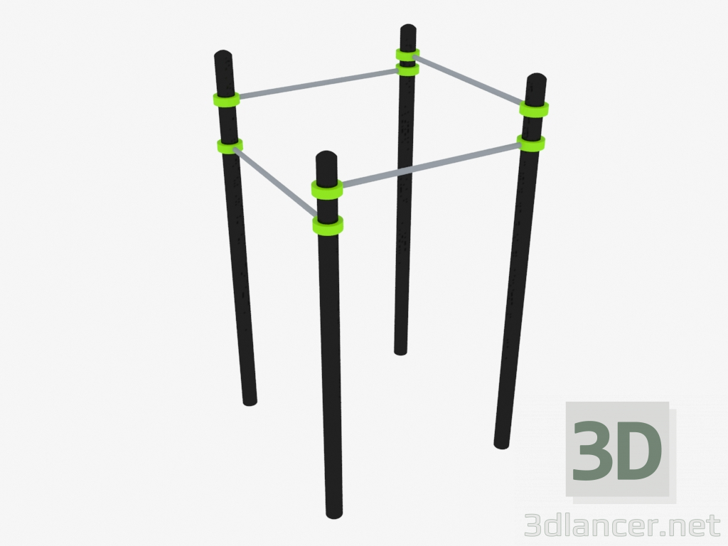 modèle 3D Complexe sportif (W0008) - preview