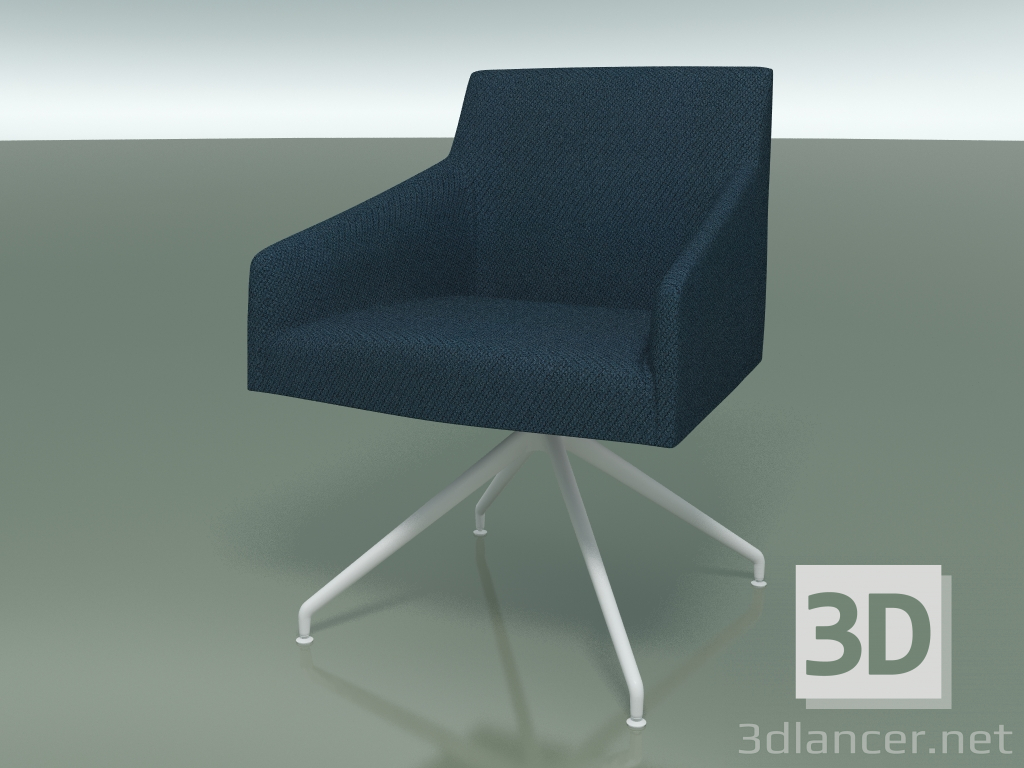3D Modell Sessel 2705 (mit Stoffbezug, drehbar, V12) - Vorschau