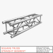 modèle 3D Truss carré droit segment 21 - preview