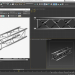 modèle 3D Truss carré droit segment 21 - preview