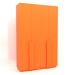 3d модель Шафа MW 04 paint (варіант 1, 1830х650х2850, luminous bright orange) – превью