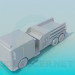 3 डी मॉडल आग ट्रक - पूर्वावलोकन
