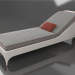 3d model 1-seater deckchair without sun visor (OD1001) - preview