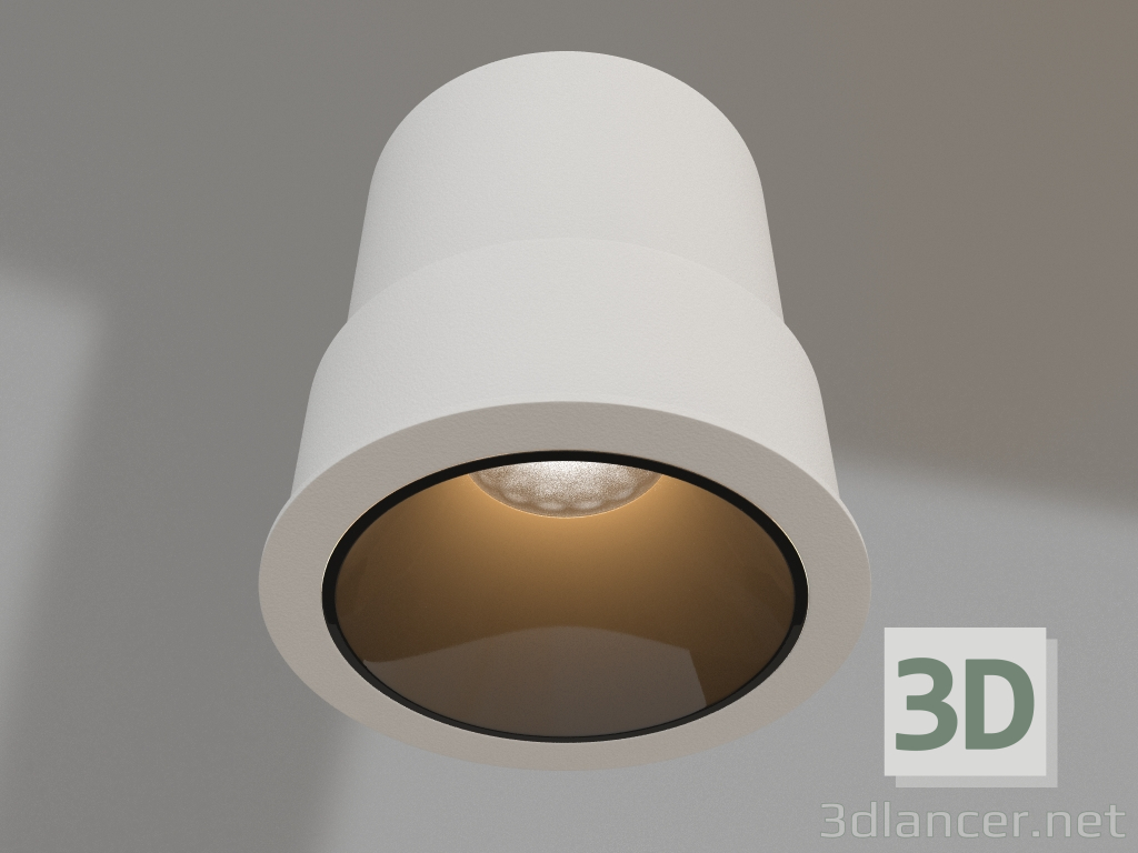 3D Modell Lampe MS-ATLAS-BUILT-R66-15W Warm3000 (WH-BK, 35 Grad, 230V) - Vorschau