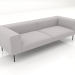 3d model sofá de 3 plazas - vista previa