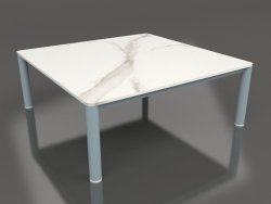 Coffee table 94×94 (Blue gray, DEKTON Aura)
