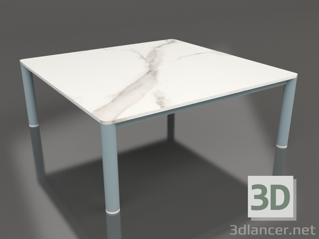 3d model Coffee table 94×94 (Blue gray, DEKTON Aura) - preview