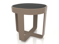Round coffee table Ø42 (DEKTON Domoos, Bronze)