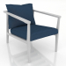 modello 3D Poltrona lounge 640 mm (bianco RAL 9010) - anteprima