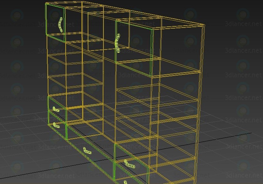3d Closet model buy - render 3d Closet model buy - render