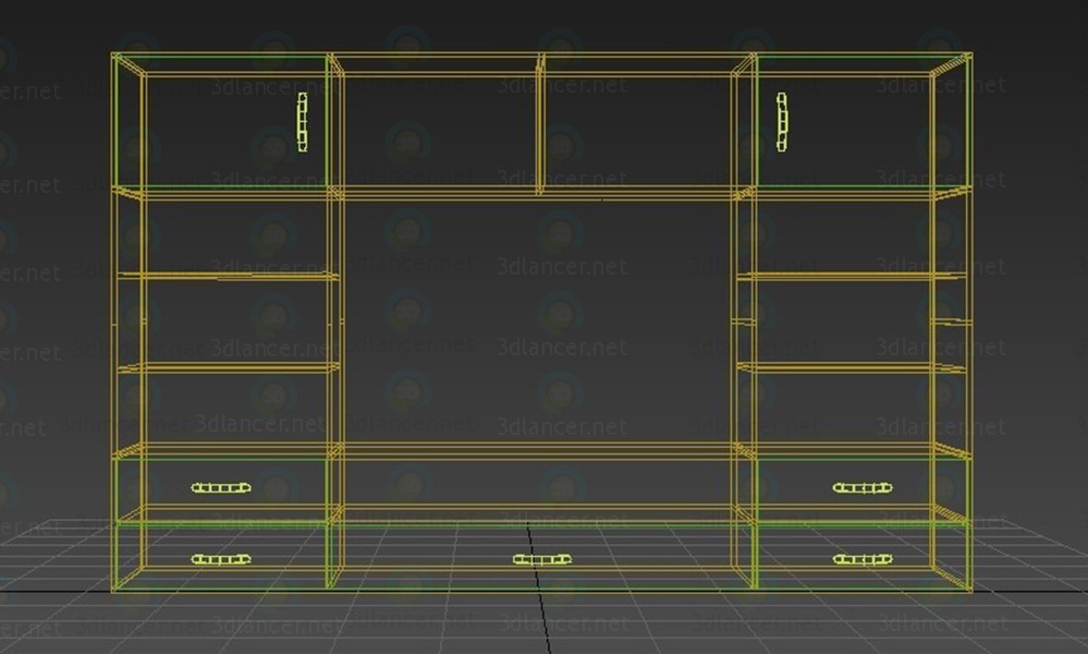 3d Closet model buy - render 3d Closet model buy - render