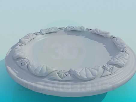 3d model Ceiling outlet - preview 3d model Ceiling outlet - preview