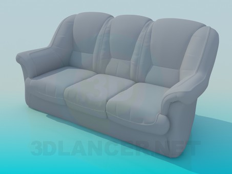 3d model Sofa - preview 3d model Sofa - preview