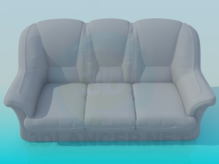 3d model Sofa - preview 3d model Sofa - preview