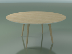 Round table 3502 (H 74 - D 160 cm, M02, Bleached oak)