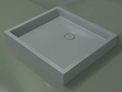 Shower tray Alto (30UA0138, Silver Gray C35, 100x90 cm)
