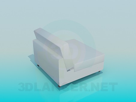 3d модель Кресло в стиле хай-тек – превью 3d модель Кресло в стиле хай-тек – превью