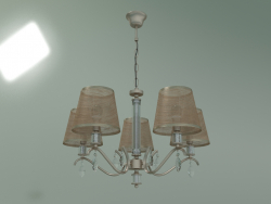 Hanging chandelier Alcamo 60103-5 (pearl gold)