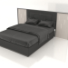 3d model Double bed (Estella) - preview