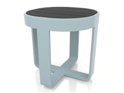 Кавовий столик круглий Ø42 (DEKTON Domoos, Blue grey)