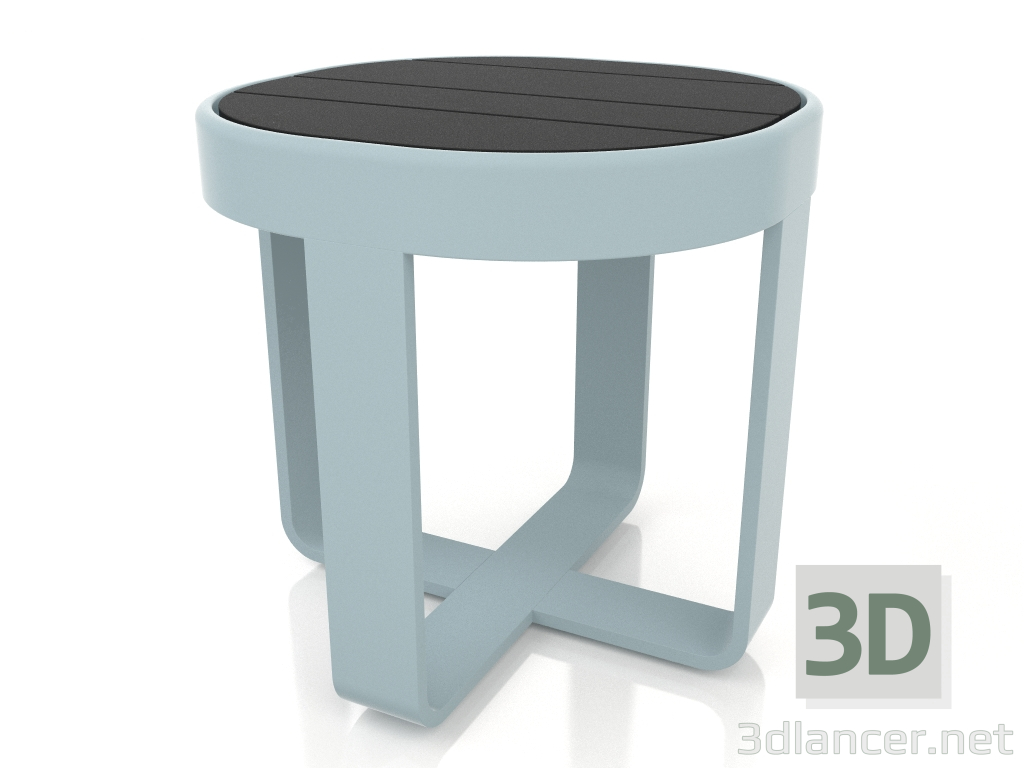 3D Modell Runder Couchtisch Ø42 (DEKTON Domoos, Blaugrau) - Vorschau
