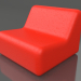 3 डी मॉडल क्लब कुर्सी (लाल) - पूर्वावलोकन