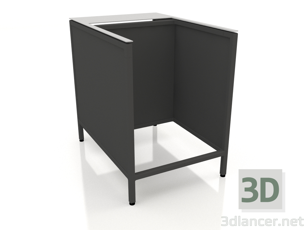 3D modeli Ada V1 (inişli) 120 çerçeve 1'de (siyah) - önizleme