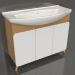 3d model Floor cabinet 105 cm (BAS0110DZ) - preview