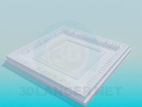 modelo 3D Salida de techo - escuchar modelo 3D Salida de techo - escuchar