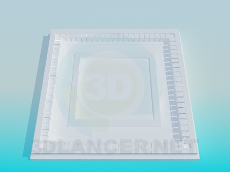 modelo 3D Salida de techo - escuchar modelo 3D Salida de techo - escuchar