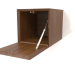 3d model Hanging shelf ST 06 (open door) (250x315x250, wood brown light) - preview