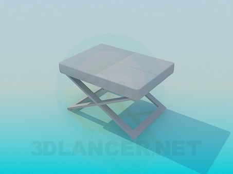 3d модель Раскладной стул – превью 3d модель Раскладной стул – превью