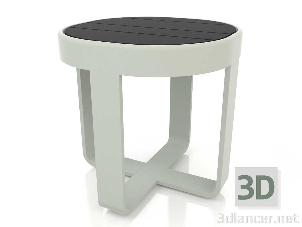 3D Modell Runder Couchtisch Ø42 (DEKTON Domoos, Zementgrau) - Vorschau